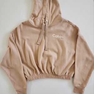 Calvin Klein Cropped Hoodie Size XS